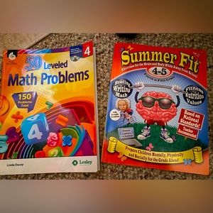 4TH & 5TH GRADE SUMMER LEARNING PRACTICE BOOKS 📚